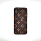 LV Case High Quality Perfect Cover Full Lens Protective Rubber TPU Case For apple iPhone XS