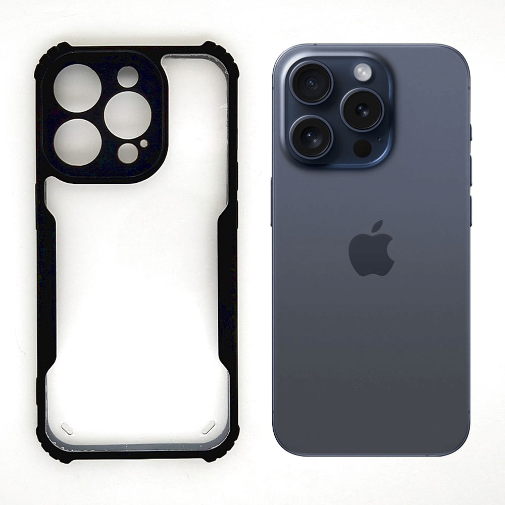 iPaky Soft Silicone TPU Strong bumper case for apple iPhone 15 Pro