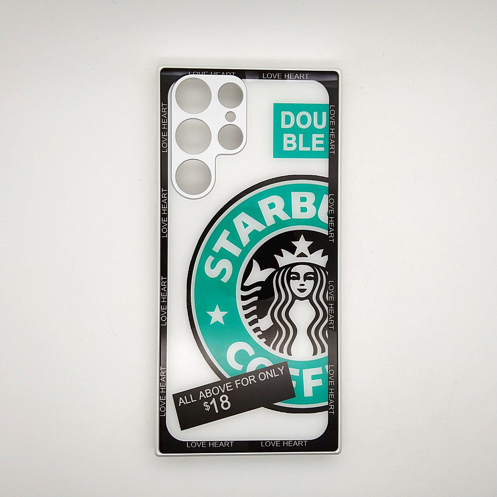 S22 Ultra Starbucks Design Back cover Case for Samsung S22 Ultra