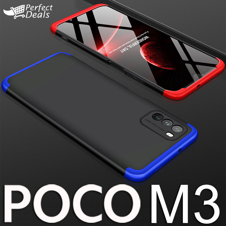 Original GKK Dual Tone 360º Case for Mi POCO M3