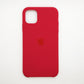 apple silicone case Velvet Hard back cover for iPhone 11