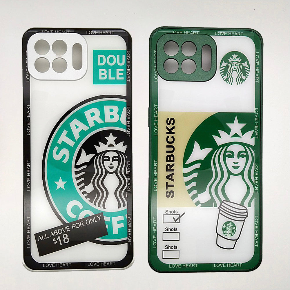 Starbucks Back Cover Hard Shel PC Case For OPPO OPPO F17 PRO