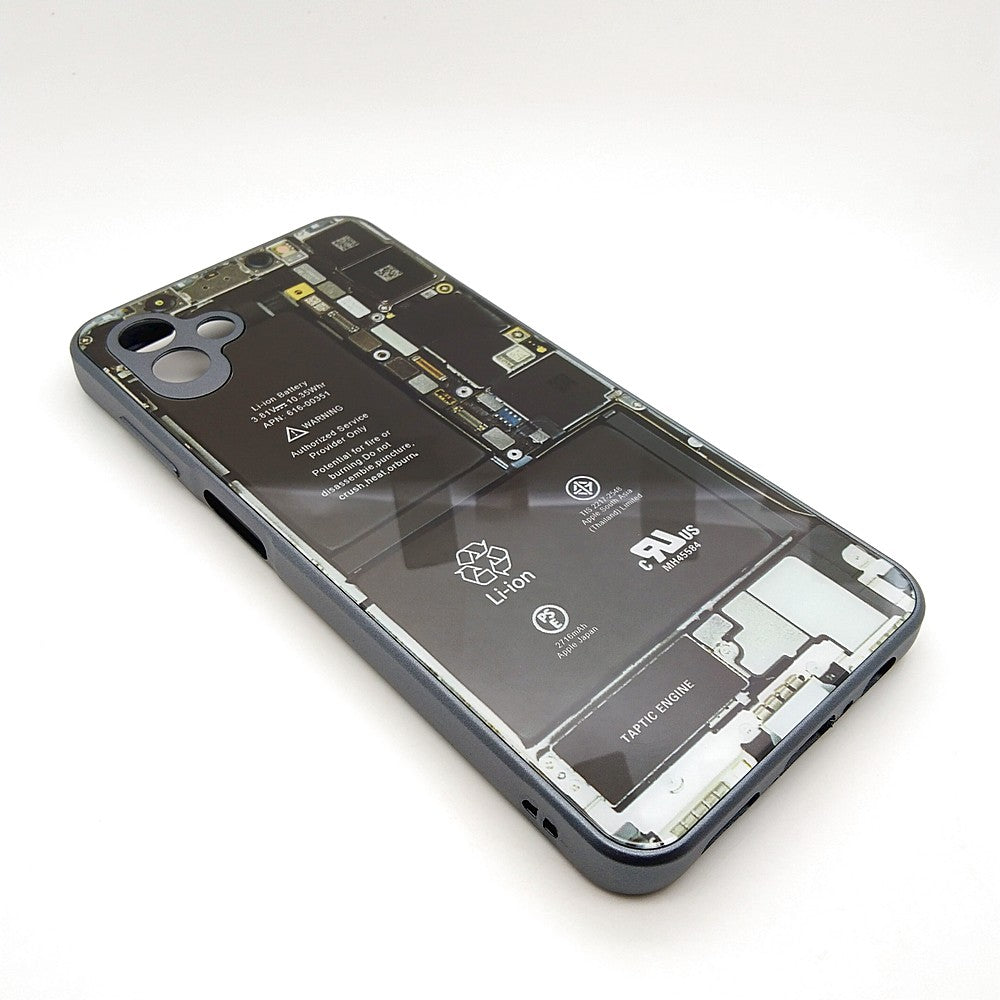 Circuit Board High Quality Hard Cover Full Camera Lens Protective Case for Samsung A04