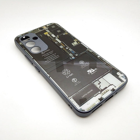 Circuit Board High Quality Hard Cover Full Camera Lens Protective Case for Samsung A54 5G