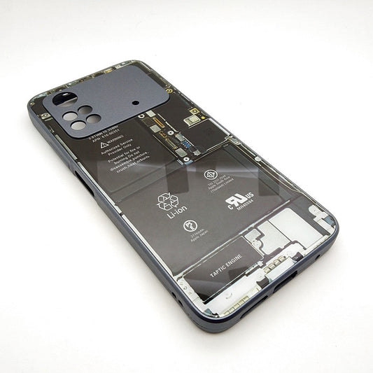 Circuit Board High Quality Hard Cover Full Camera Lens Protective Case for Xiaomi POCO M4 Pro