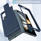 LEEKA Elastic Wristband Strap Silicone Fall Prevention Phone Case for Samsung Galaxy Z Fold 5