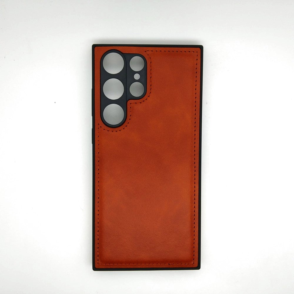 Luxury Leather Case Protection Phone Case Back Cover for Samsung S23 Ultra