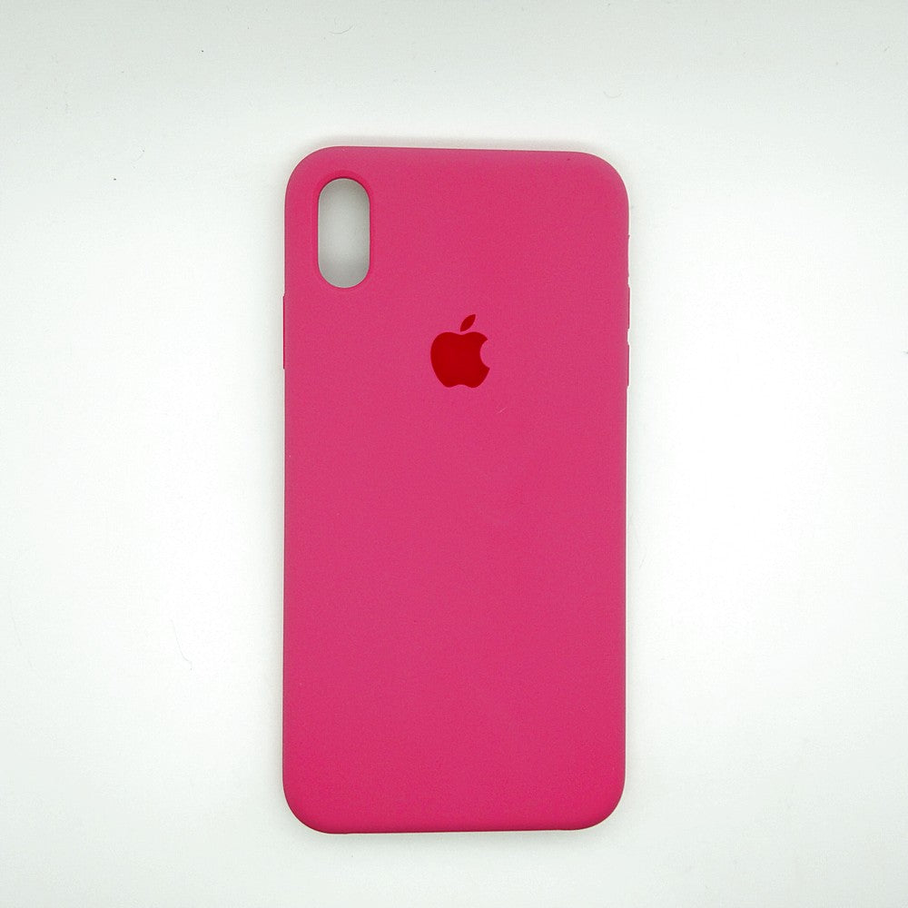 apple silicone case Velvet Hard back cover for iPhone Xs Max