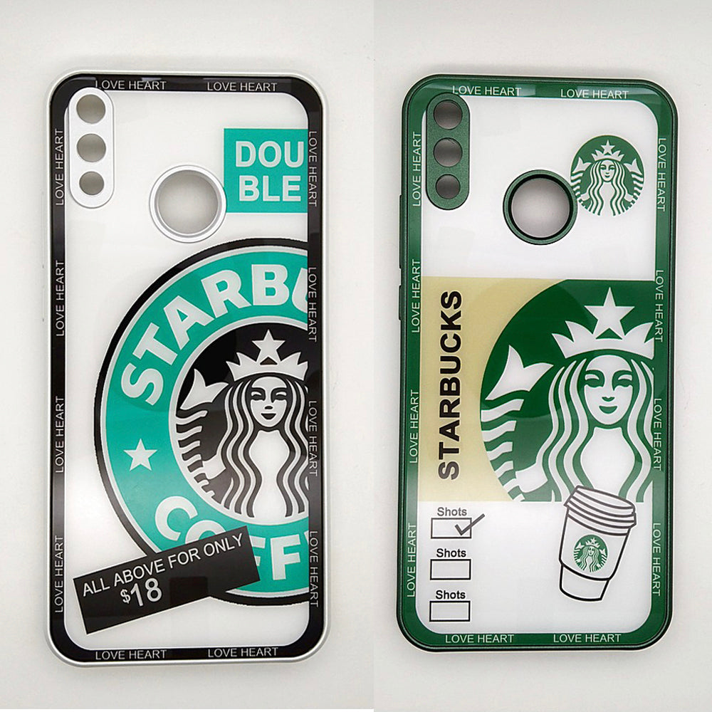 Starbucks Back Cover Hard Shel PC Case For Huawei Y9 2019
