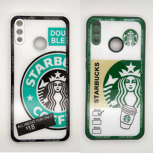 Starbucks Back Cover Hard Shel PC Case For Huawei Y9 2019