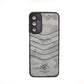 Samsung M14 POLO clothe texture case velvet Back Cover Grey