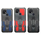 iCrystal Hybrid Anti Shock Case with Holder and Stand for OPPO A15