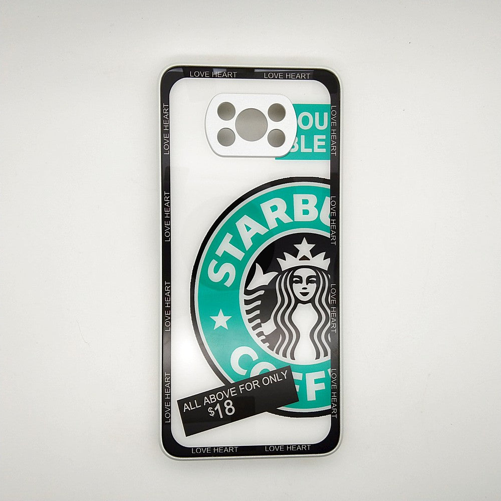 POCO X3 Starbucks Design Back cover Case for Xiaomi Mi POCO X3
