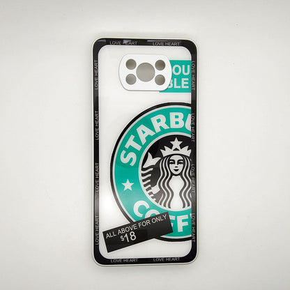 POCO X3 Starbucks Design Back cover Case for Xiaomi Mi POCO X3