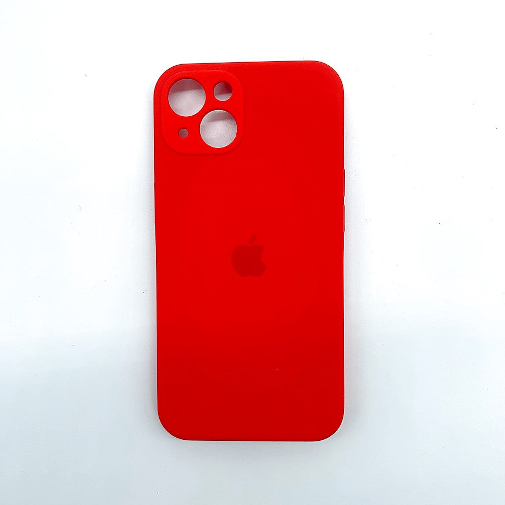 apple silicone case Velvet Hard back cover for iPhone 13