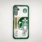 Starbucks Back Cover Hard Shel PC Case For Samsung A14