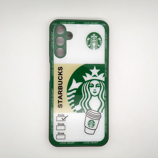 Starbucks Back Cover Hard Shel PC Case For Samsung A14