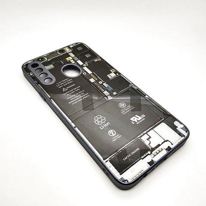 Circuit Board High Quality Hard Cover Full Camera Lens Protective Case for Samsung A20s