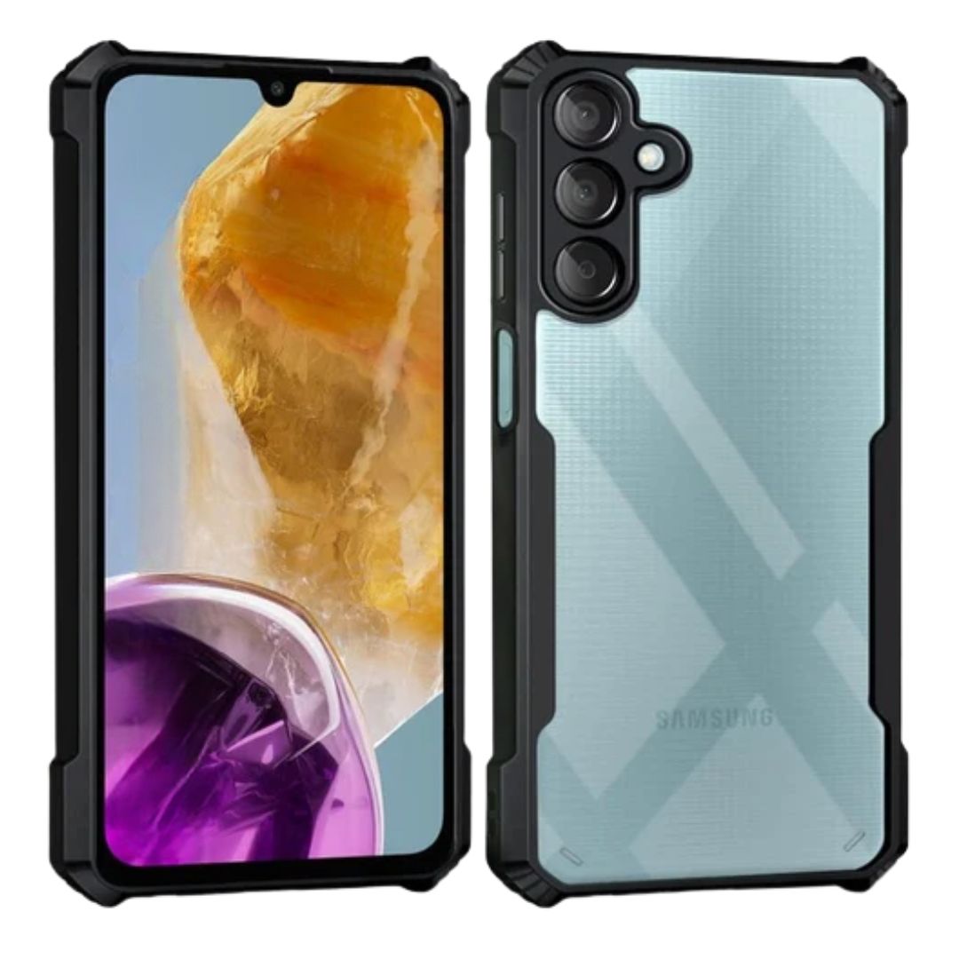 Samsung A16 case Matte Black Back Cover Soft Silicone TPU Bumper case