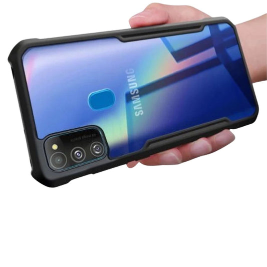 Samsung M21 case Matte Black Back Cover Soft Silicone TPU Bumper case