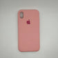 apple silicone case Velvet Hard back cover for iPhone XR