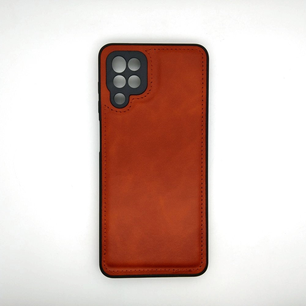 Luxury Leather Case Protection Phone Case Back Cover for Samsung A12 5G