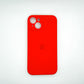 apple silicone case Velvet Hard back cover for iPhone 14