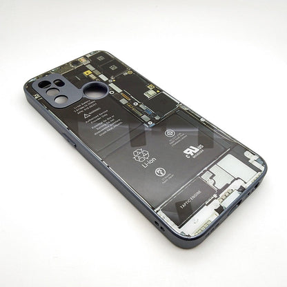 Circuit Board High Quality Hard Cover Full Camera Lens Protective Case for OPPO A53