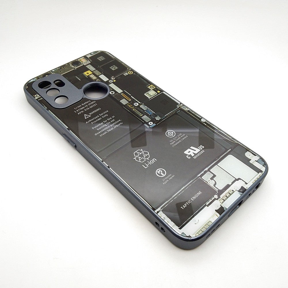 Circuit Board High Quality Hard Cover Full Camera Lens Protective Case for OPPO A53