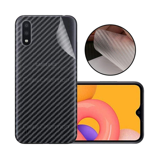 Carbon Back Sticker for Samsung Mobile