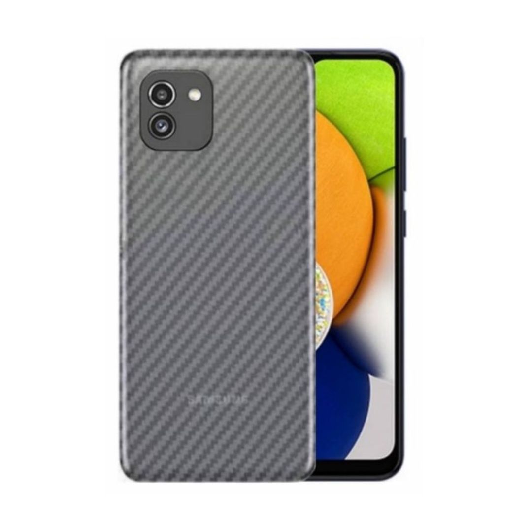 Carbon Back Sticker for Samsung Mobile