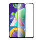 Combo Pack of Tempered Glass Screen Protector, Carbon Fiber Back Sticker, Camera lens Clear Glass Bundel for Samsung Galaxy A03s