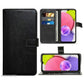 Samsung A03s / A02s / M02s Leather Pouch Case Premium Leather texture full cover