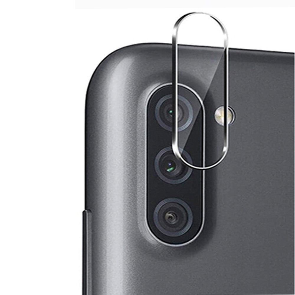 Combo Pack of Tempered Glass Screen Protector, Carbon Fiber Back Sticker, Camera lens Clear Glass Bundel for Samsung Galaxy A11