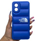 OPPO A18 Puffer Jacket Case Shock-Absorbing Air Cushion Back Cover