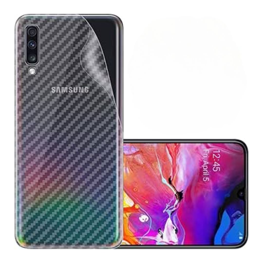 Carbon Back Sticker for Samsung Mobile