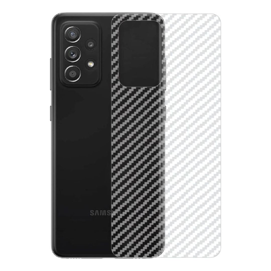 Carbon Back Sticker for Samsung Mobile