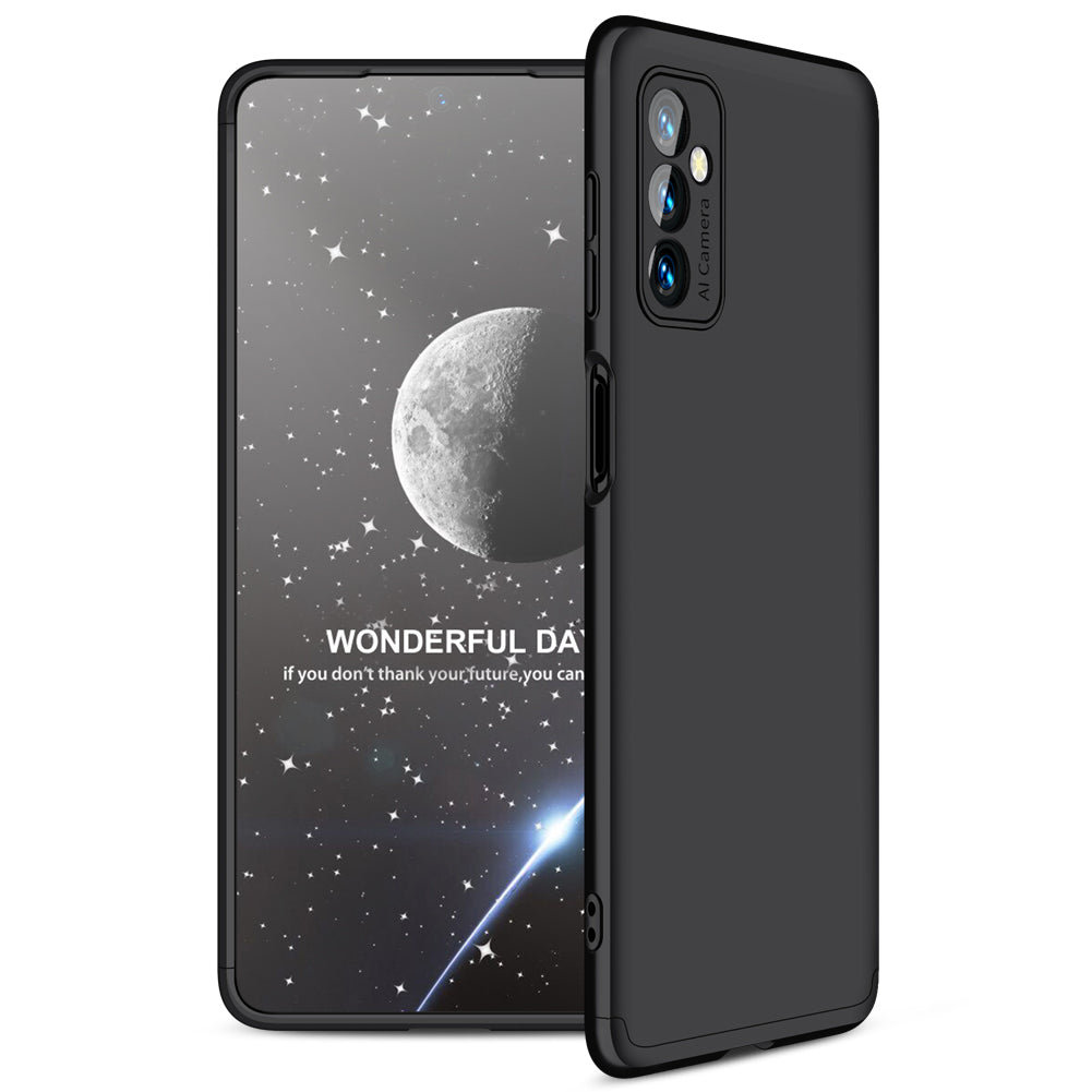LEEKA Samsung M52 5G Full 3in1 Cover 360º Shockproof Armour Hard Matte PC Case