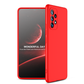 LEEKA Samsung A53 Full 3in1 Cover 360º Shockproof Armor Hard Matte PC Case