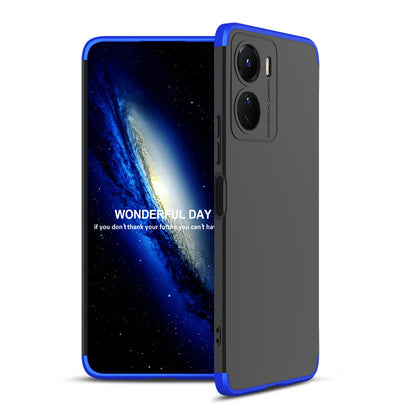 LEEKA Vivo Y16 Full 3in1 Cover 360º Shockproof Armour Hard Matte PC Case