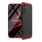 LEEKA Samsung A34 Full 3in1 Cover 360º Shockproof Armor Hard Matte PC Case with Stand