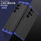 LEEKA Samsung S24 Ultra Full 3in1 Cover 360º Shockproof Armor Hard Matte PC Case