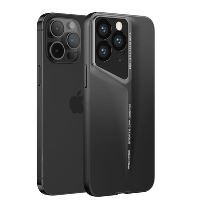 LEEKA iPhone 15 Pro case with Super Luxury Sport car fiber Pro case design