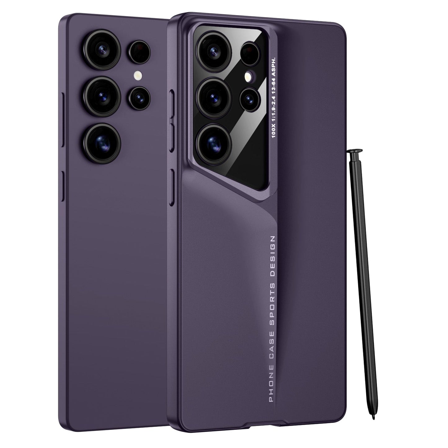 LEEKA Samsung S25 Ultra case with Super Luxury Sport car fiber Pro case design