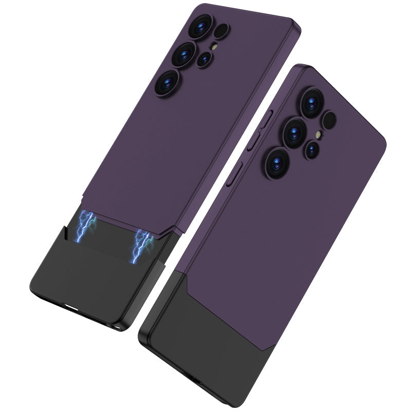 LEEKA S25 Ultra Magnetic Case Dual Tone Modular Shockproof Premium Back Cover Sri Lanka