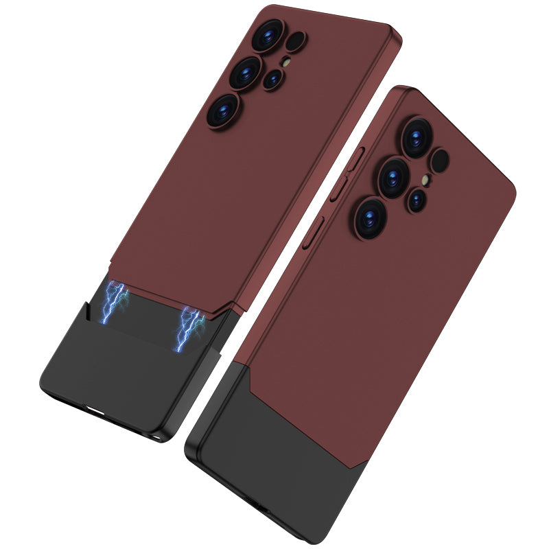 LEEKA S25 Ultra Magnetic Case Dual Tone Modular Shockproof Premium Back Cover Sri Lanka