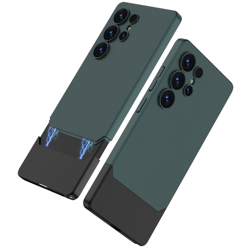 LEEKA S25 Ultra Magnetic Case Dual Tone Modular Shockproof Premium Back Cover Sri Lanka