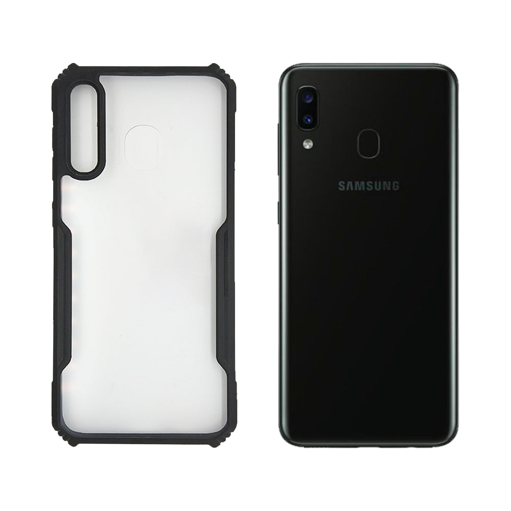 iPaky Soft Silicone TPU Bumper Case For Samsung A20