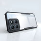 iPaky Honor X8b Shockproof Matte Black Border Camera lens Protection back cover Case
