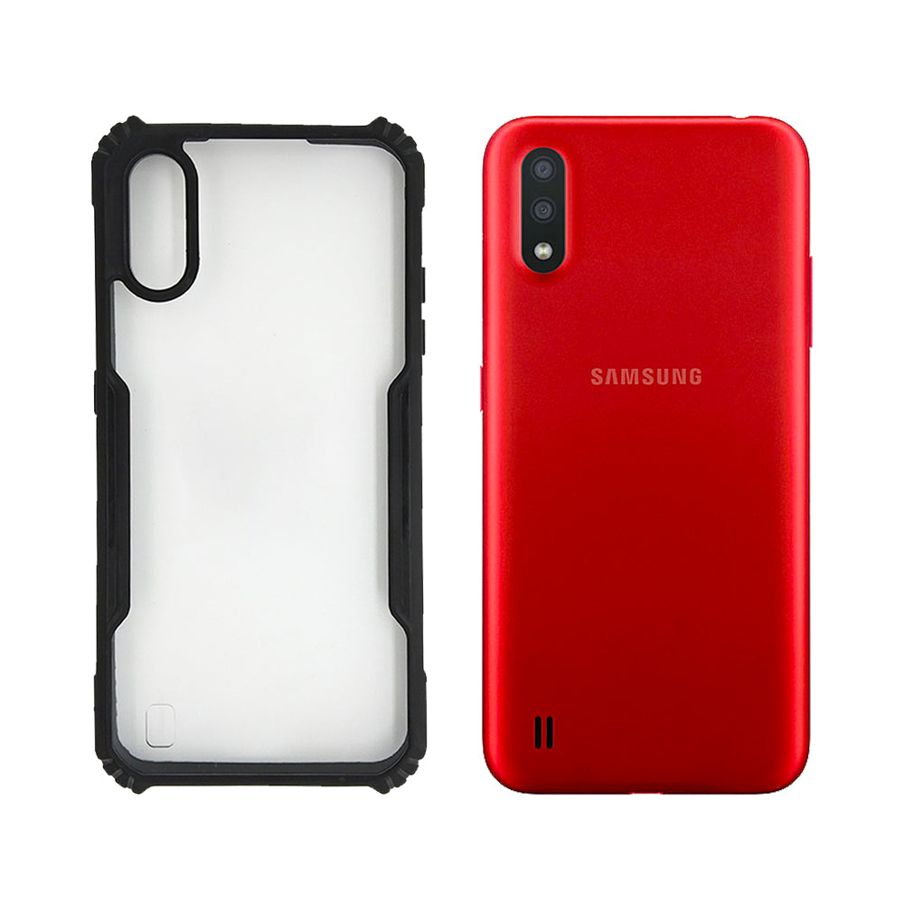 iPaky Soft Silicone Bumper Case For Samsung Galaxy M01
